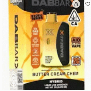 🔥🔥🔥VAPE - DABBAR X LIQUID LIVE DIAMONDS BUTTER CREAM CHEM 2G
