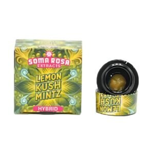 1g Lemon Kush Mintz Live Rosin – Soma Rosa