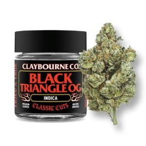 CLAYBOURNE CO-Black Triangle OG (3.5g) – Classic Cuts-INDICA