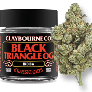 CLAYBOURNE CO-Black Triangle OG (3.5g) - Classic Cuts-INDICA