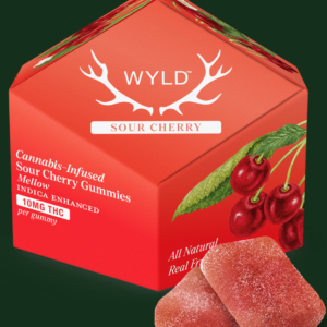 WYLD-Sour Cherry Gummies