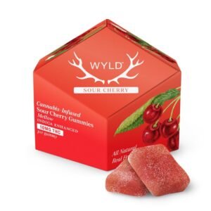 WYLD-Sour Cherry Gummies