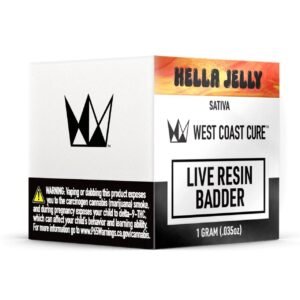 West Coast Cure – Hella Jelly Live Resin Badder 1g